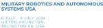 Military Robotics and Autonomous Systems USA 2024 Conference
